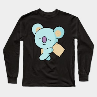 Sleepy panda Long Sleeve T-Shirt